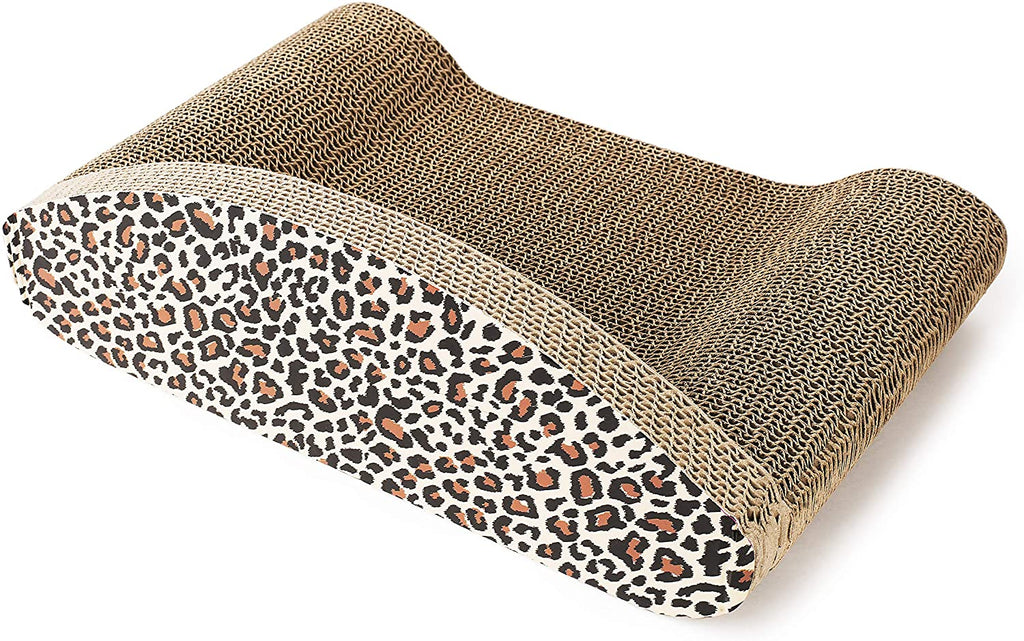 Animals Favorite Cat Scratcher Corrugated Chaise - Brown/Cheetah